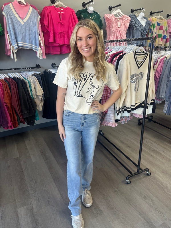 Lucky Cards Graphic Tee