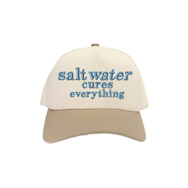 Salt Water Cures Embroidered Trucker Hat