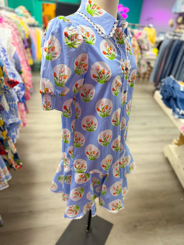 Tulips in the Sky Dress