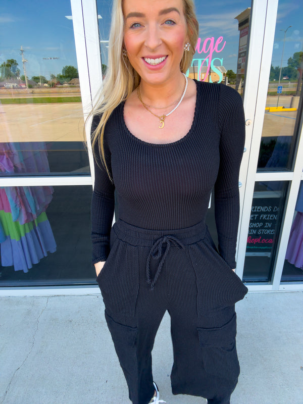 Wide Leg Cargo Pants