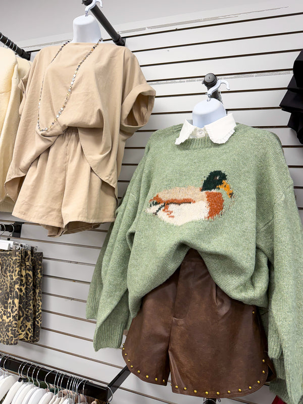 The Mallard Mood Sweater