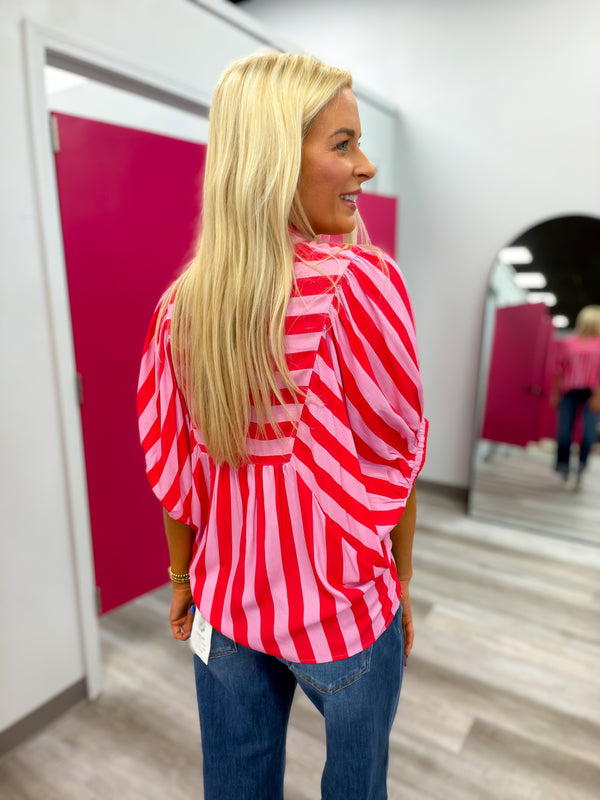 RESTOCK COMING | The Sunset Stripe Top