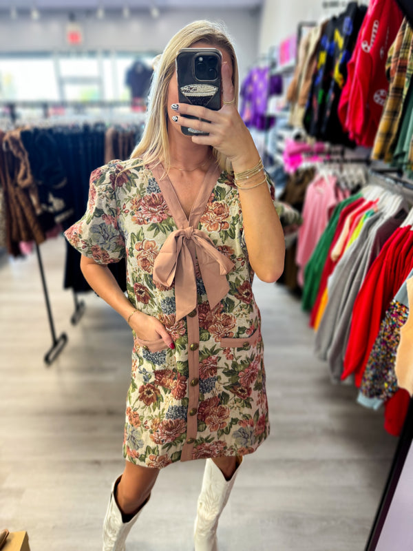 Vintage Floral Dress | ONLINE ONLY
