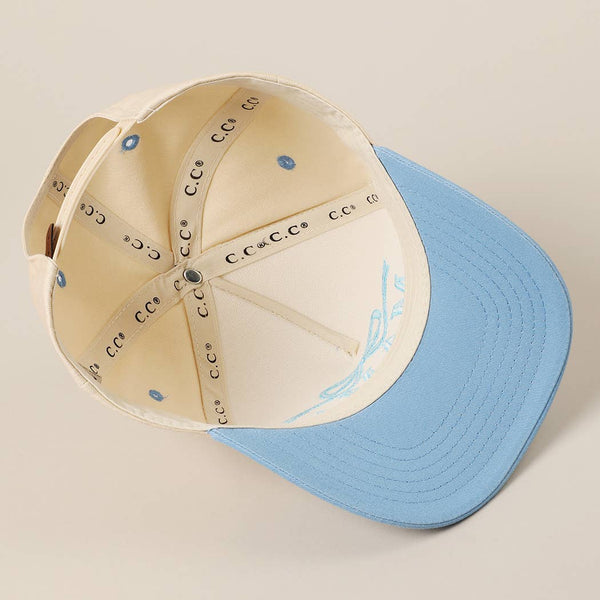 MAMA Ribbon Embroidered Two-Tone Trucker Hat