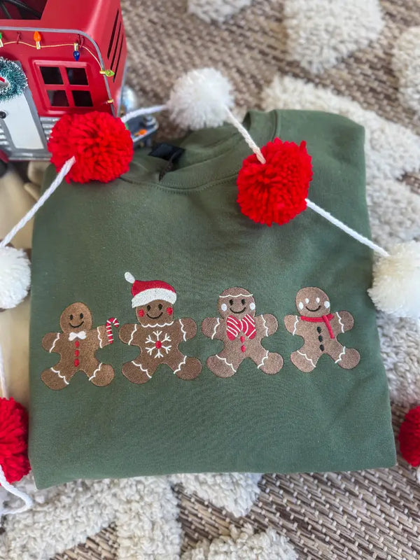 Gingerbread Men Cuties Sweatshirt