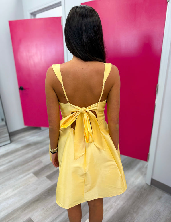 For the Moment Skater Mini Dress | Butter