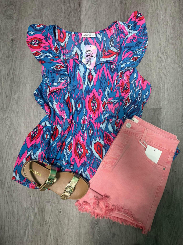 Let's Flamingo Shorts