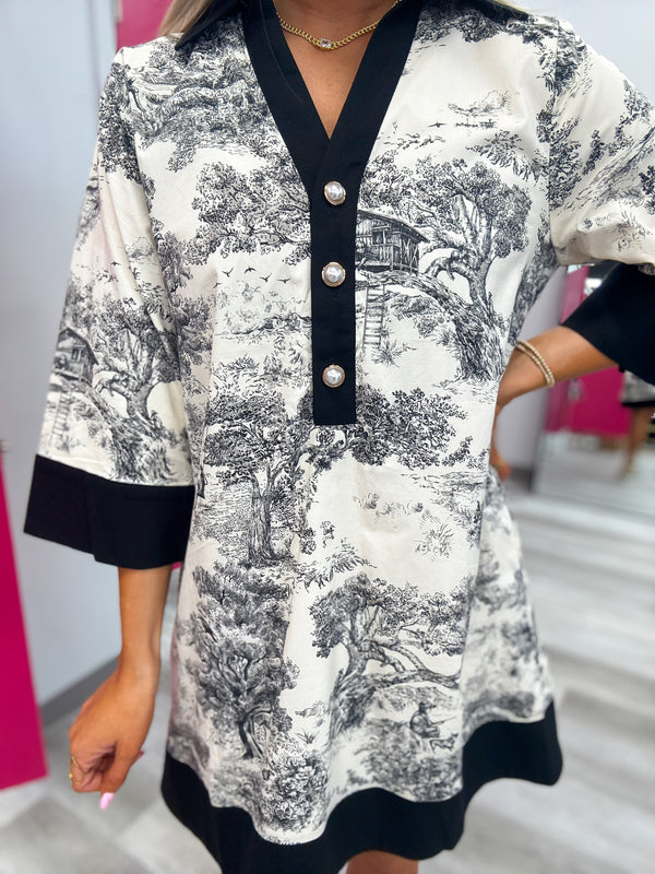 Story Book Dress | Black