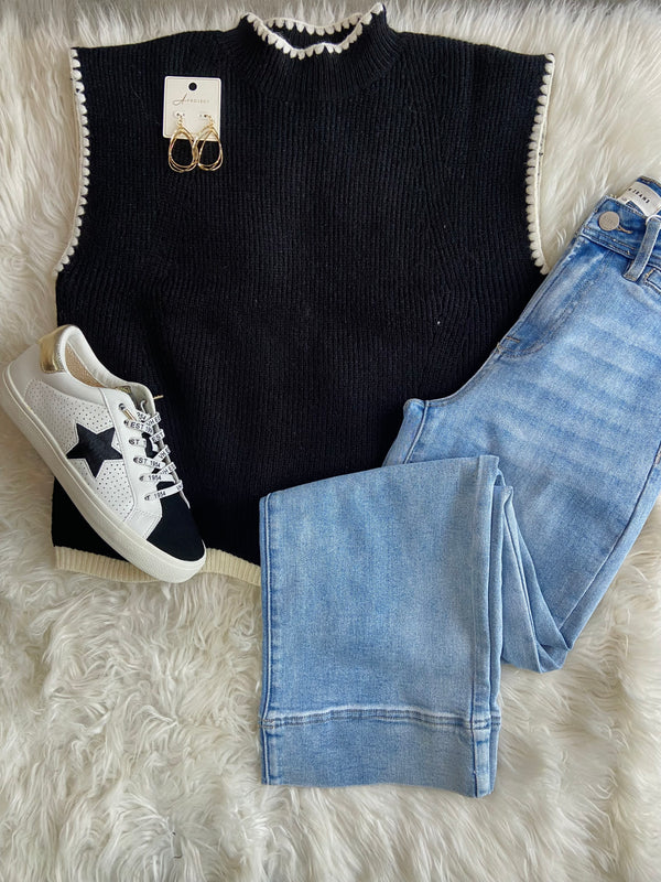 In The Contrast Sweater