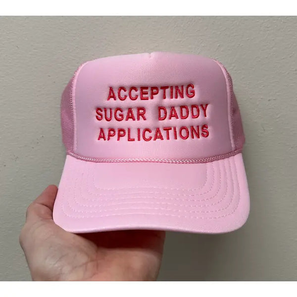 Pink Sugar Daddy Trucker Hats