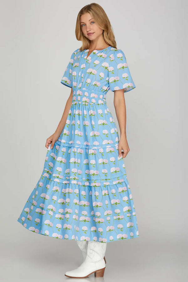 Spring Beauty Midi Dress