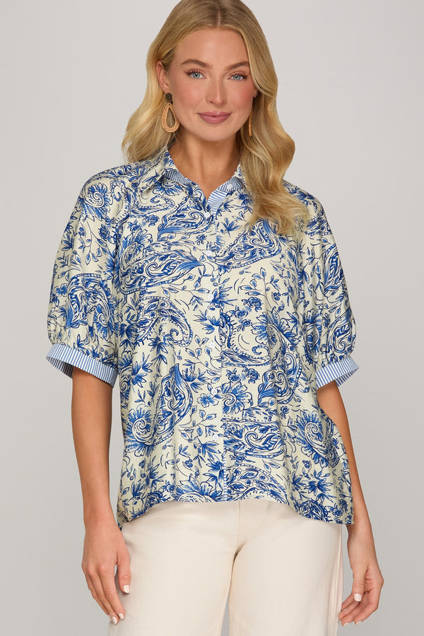 Soft Moments Top | Blue