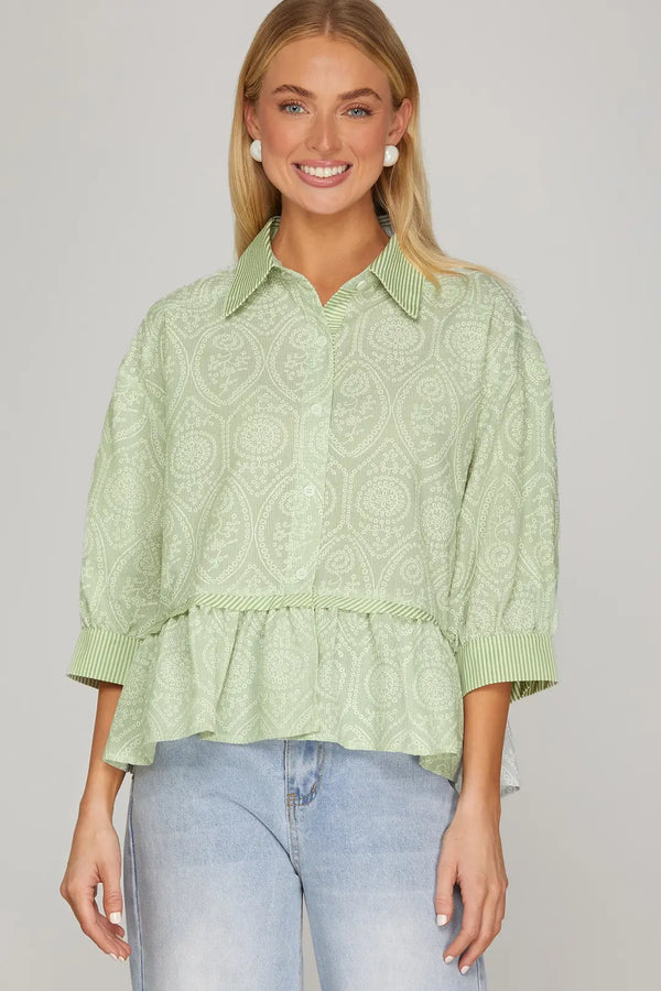 Day Dream Top | Sage