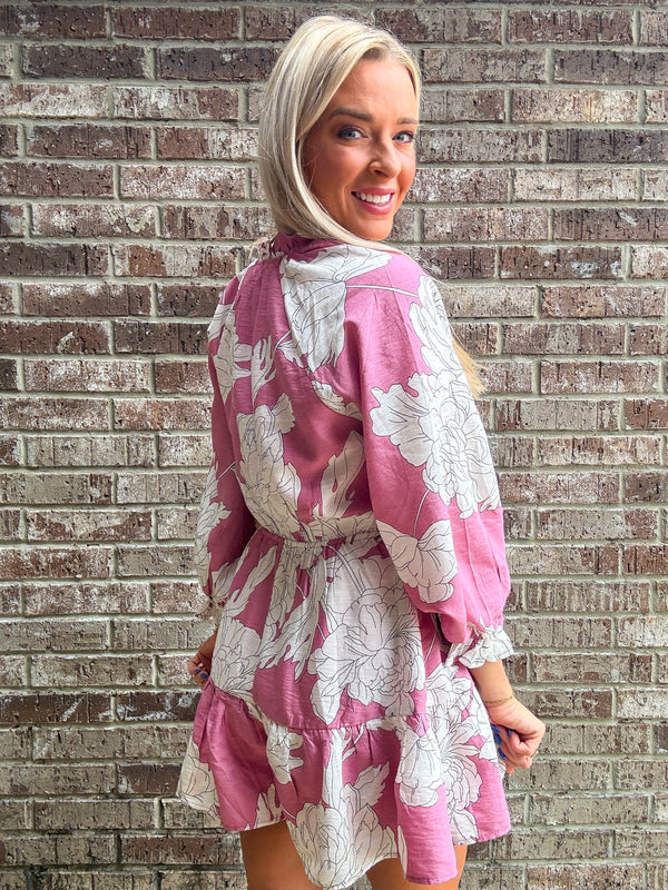 The Beauty In It Romper Pink