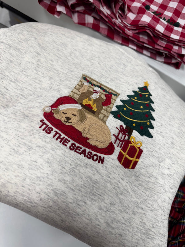 Home Is Where My Dog Is Crew Neck Sweatshirt