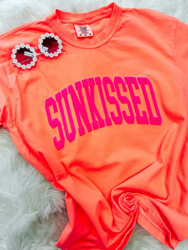 Sun Kissed Summer Neon Graphic Tee