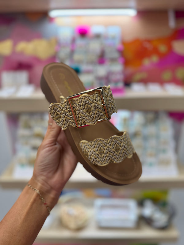 The Trail Sandals Natural