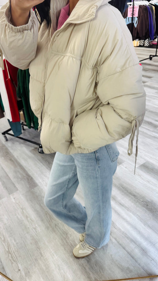 BLACK FRIDAY | Puffer Bow Jacket