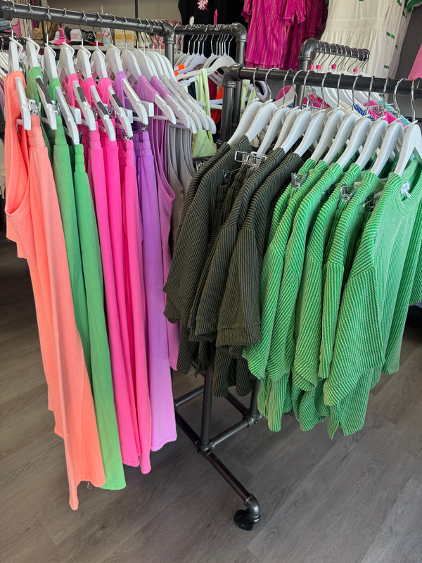 My Way Ribbed Round Neck Set