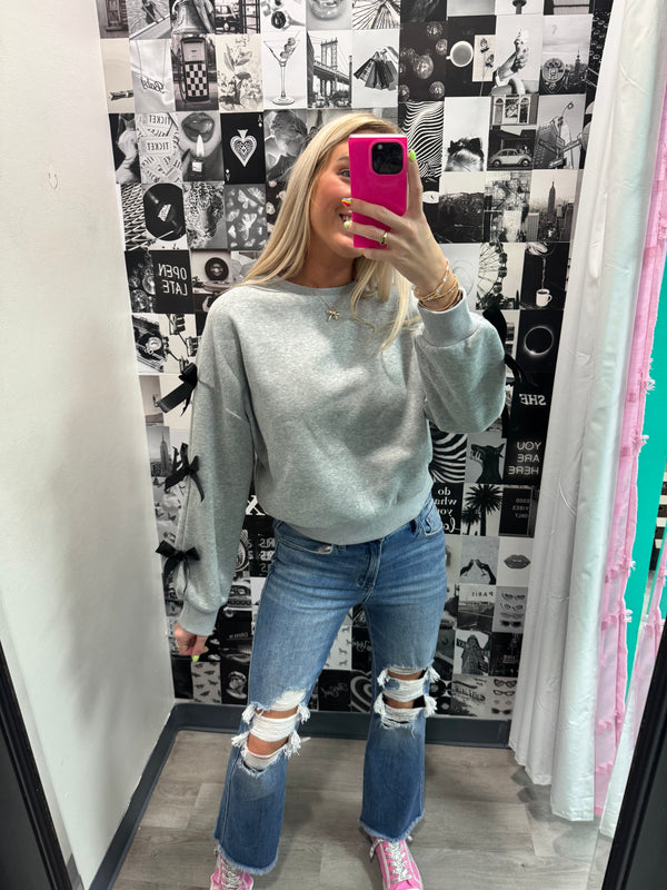 Bows on My Sleeve Sweatshirt