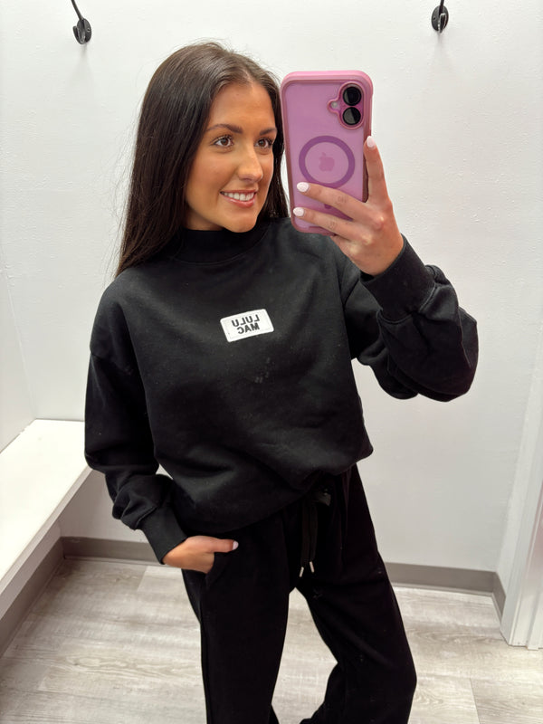 Terry Cloth Mock Neck Top | LULU MAC