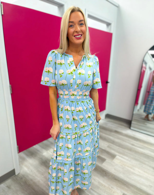 Spring Beauty Midi Dress