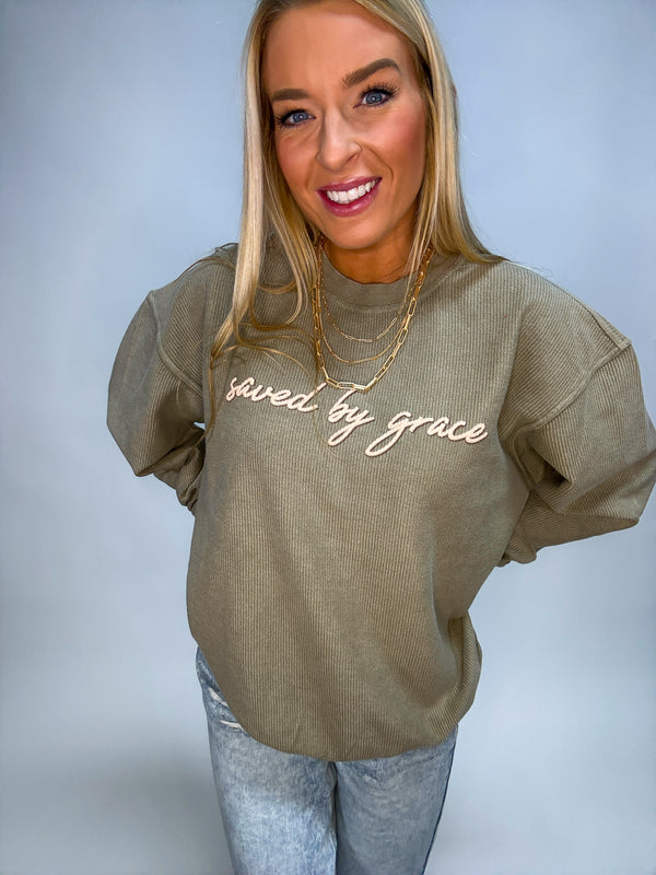 Saved Corduroy Pullover