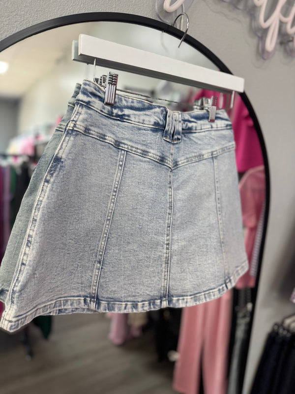 The Sam Denim Skort