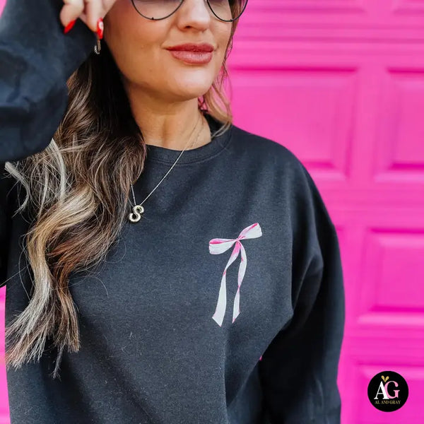 You are so Loved Bow Sweatshirt