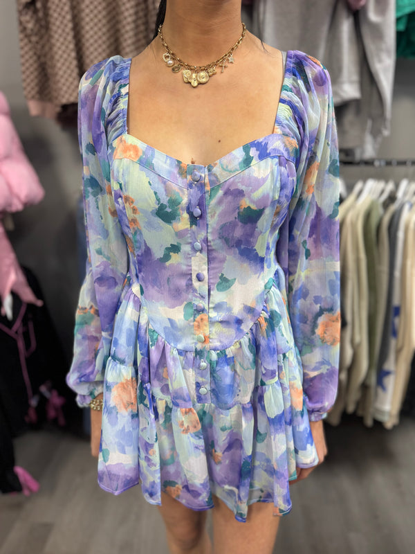 Periwinkle Romper