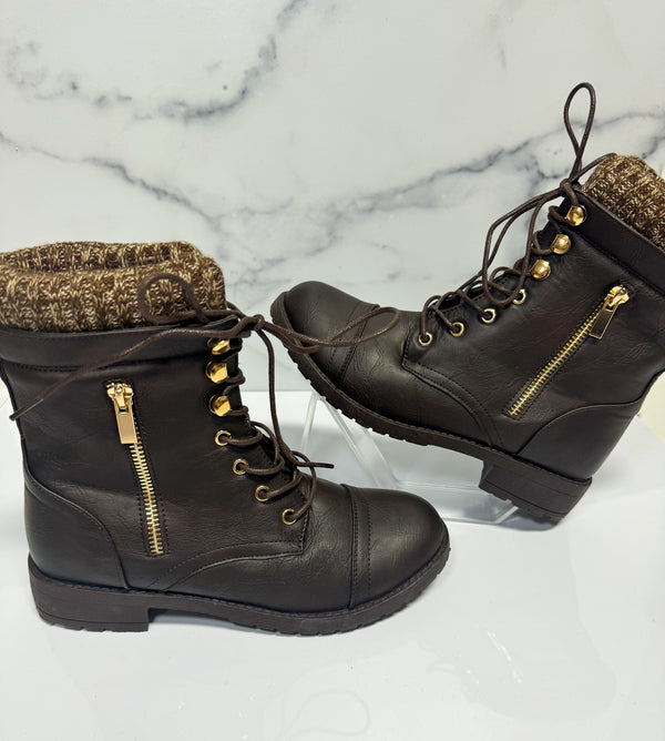 Cozy by the Campfire Booties ONLINE ONLY