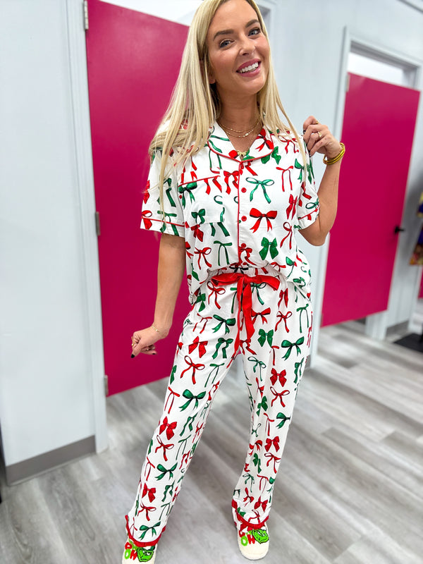 Midnight Bow Christmas Edition Ruffle