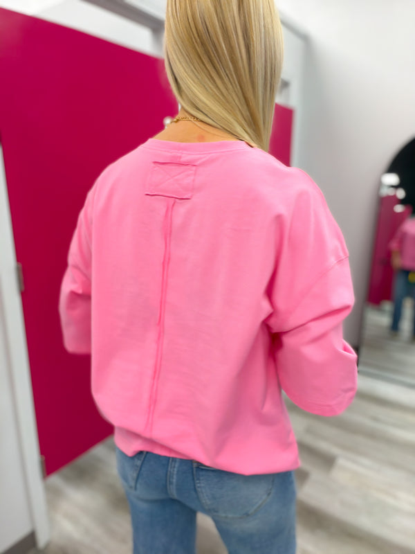 The Simplest Way Pink Tee