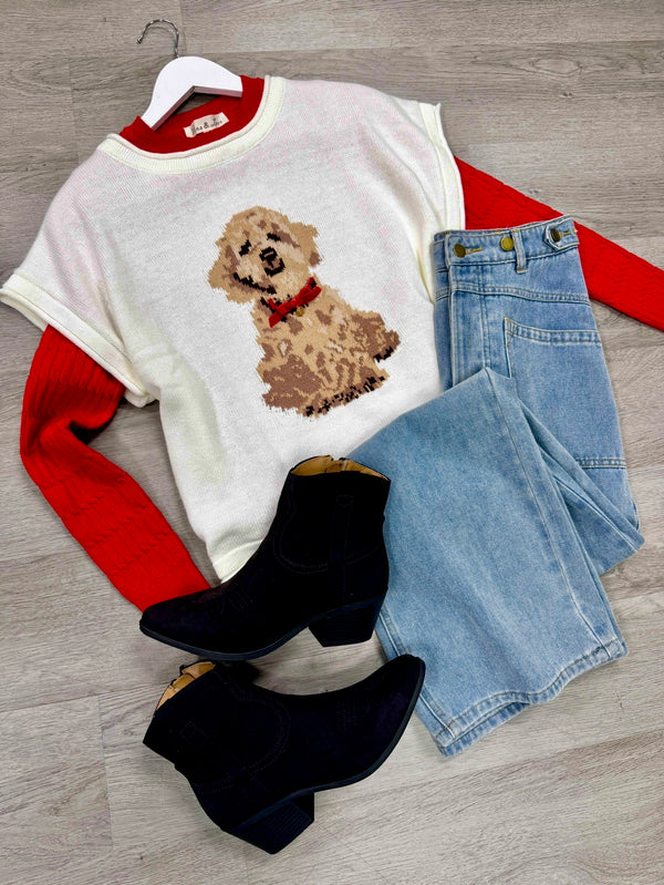 What About It Button Medium Denim Pants