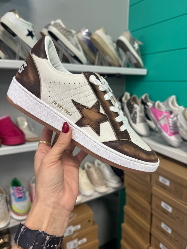 Washed Brown Sneakers | Vintage Havana