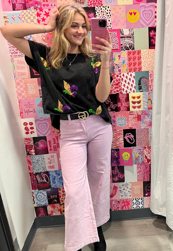 Days Like These Lavender Denim Pants