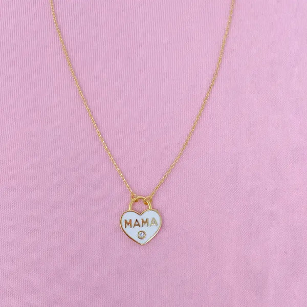 Mama Lock Necklace