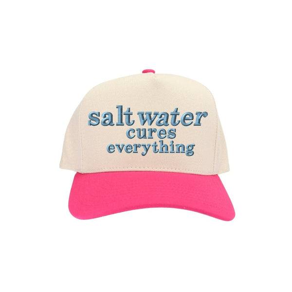 Salt Water Cures Embroidered Trucker Hat