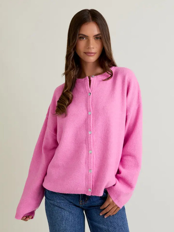 The Dreamy Pink Cardigan