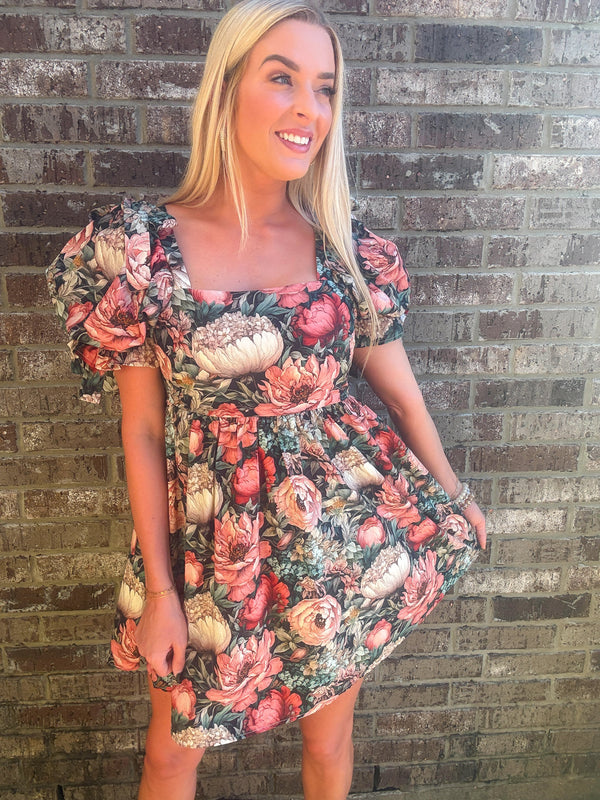 Fall is In Bloom Dress