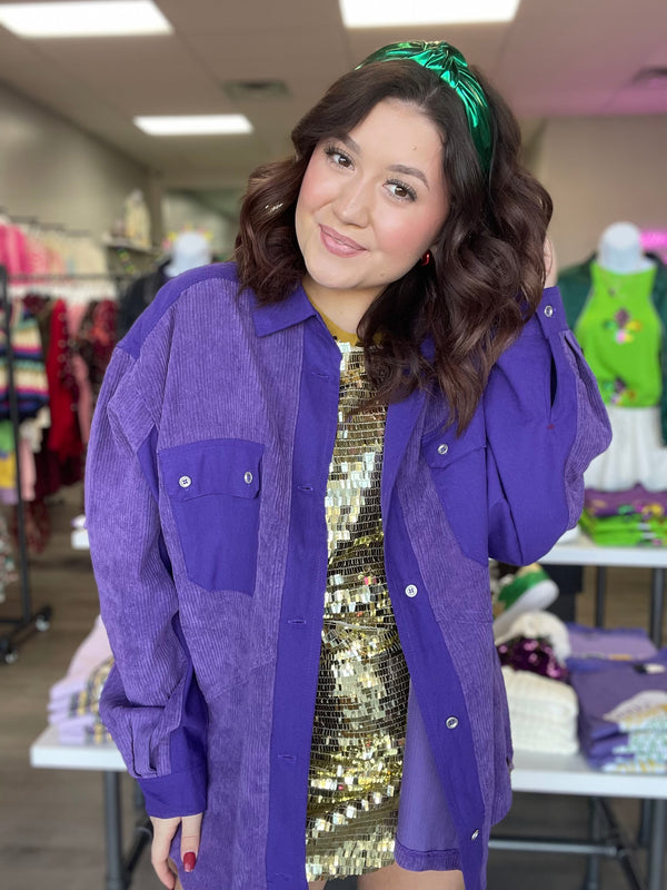 Going for Purple Shacket