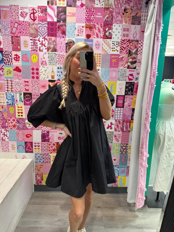 Easy Love Dress Black