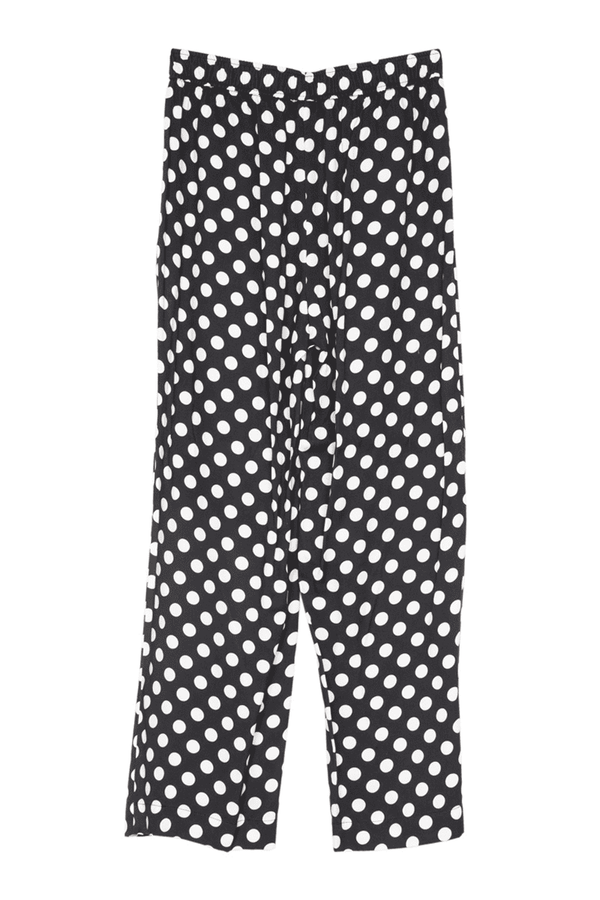 Black & White Polka Dots Soft Boxer Pants
