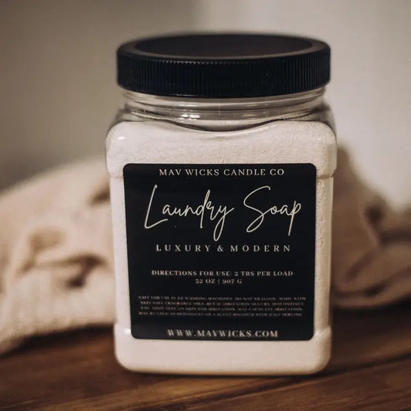 32 oz Laundry Soap | LOCAL PICKUP ONLY! | MAV WICKS