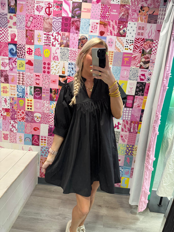 Easy Love Dress Black