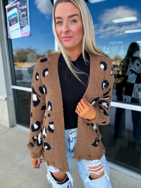 Keep Me Cozy Leopard Cardigan