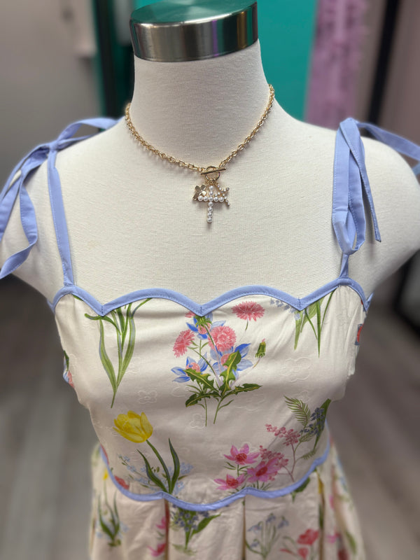 Meadow Muse Midi Dress