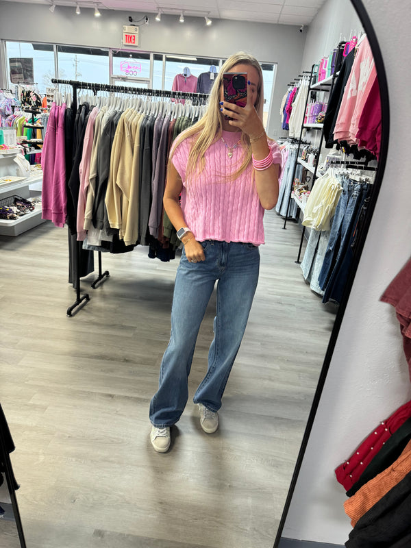 The Allie Denim - High Rise Wide Leg