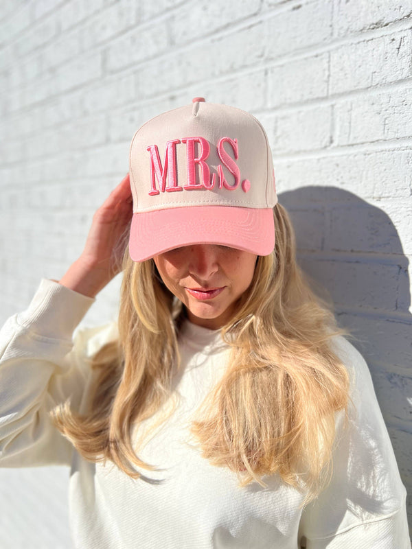 MRS. 3D Vintage Trucker Hat