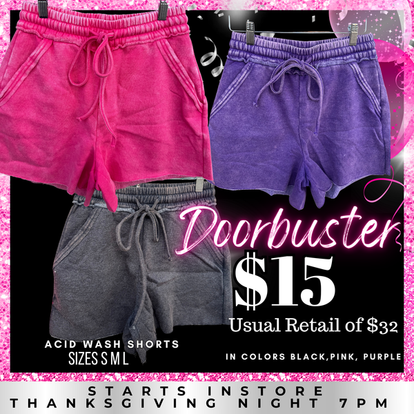 SALE | Fleece Drawstring Shorts